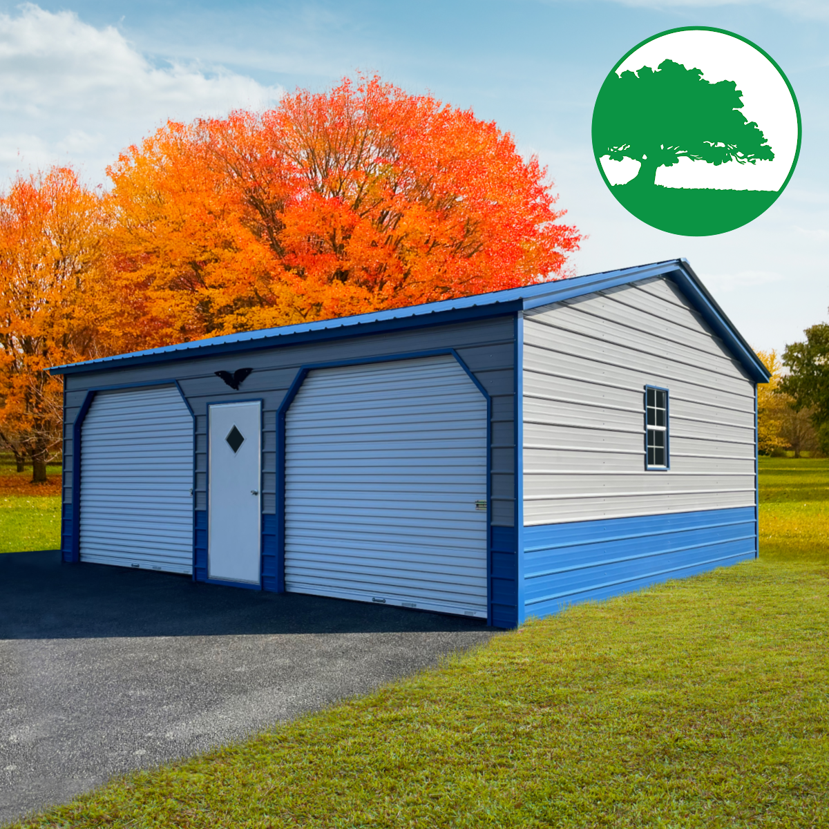 22'W x 25'L Garage
