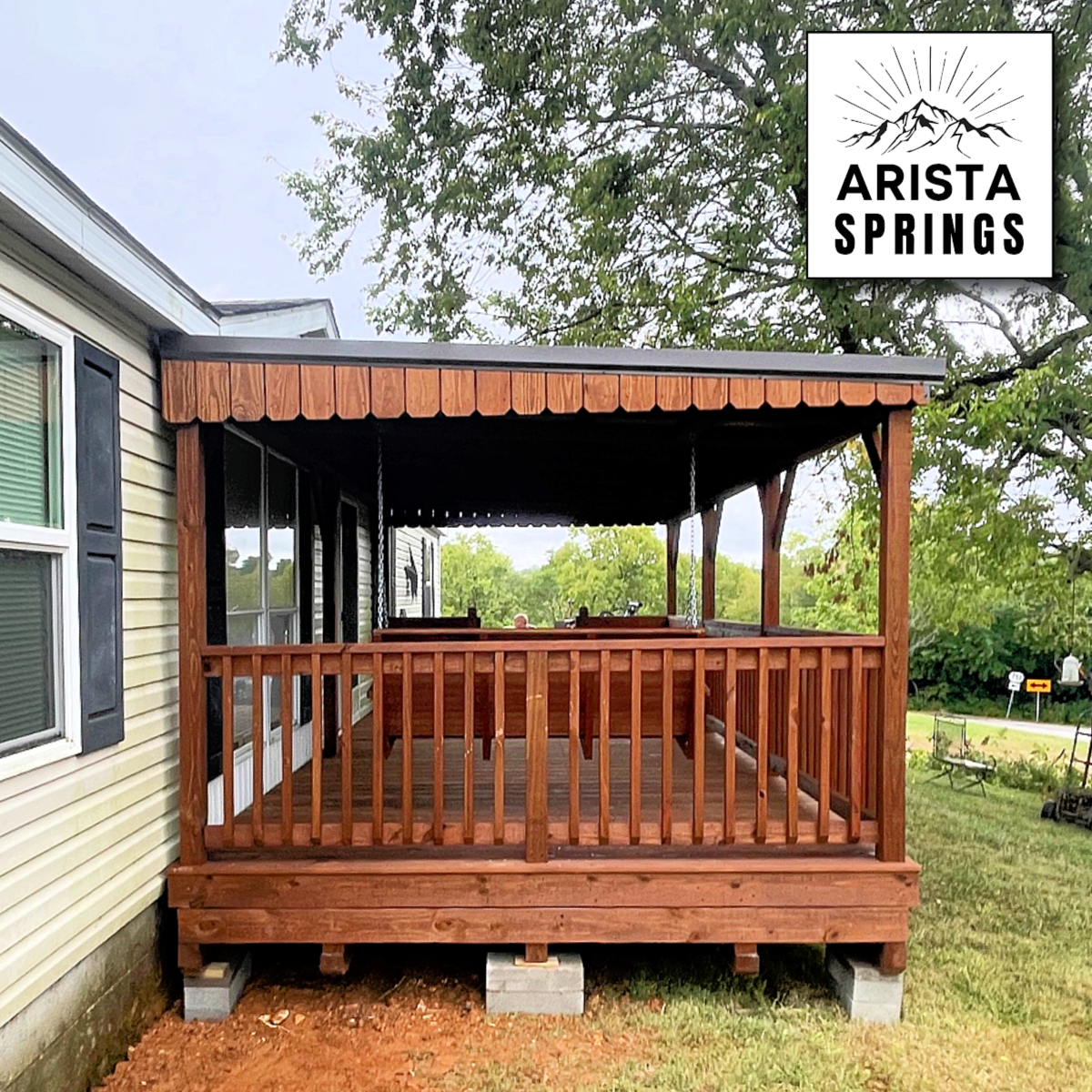 10' x 20' Sunrise Full Porch