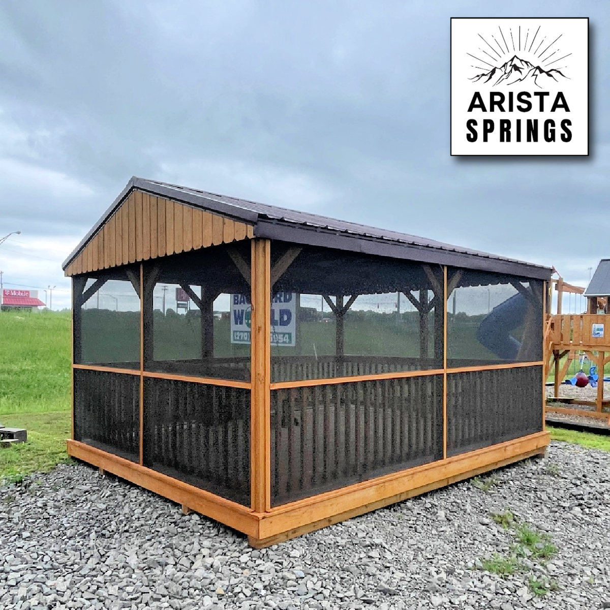 12' x 16' Screened Outdoor Oasis