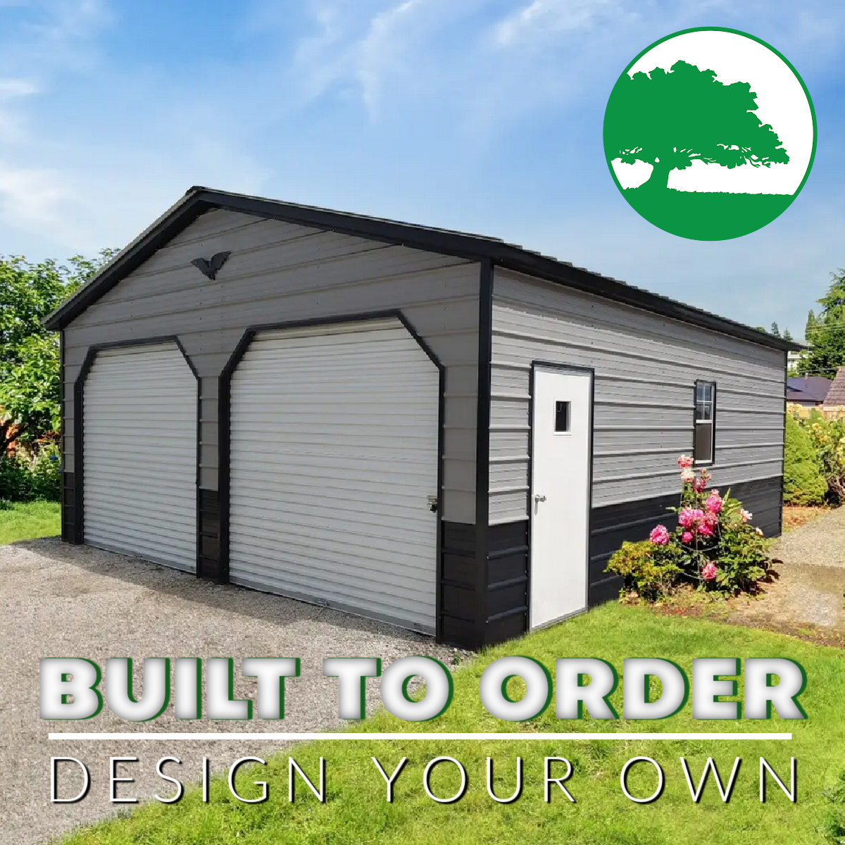 20’W x 25’L Garage