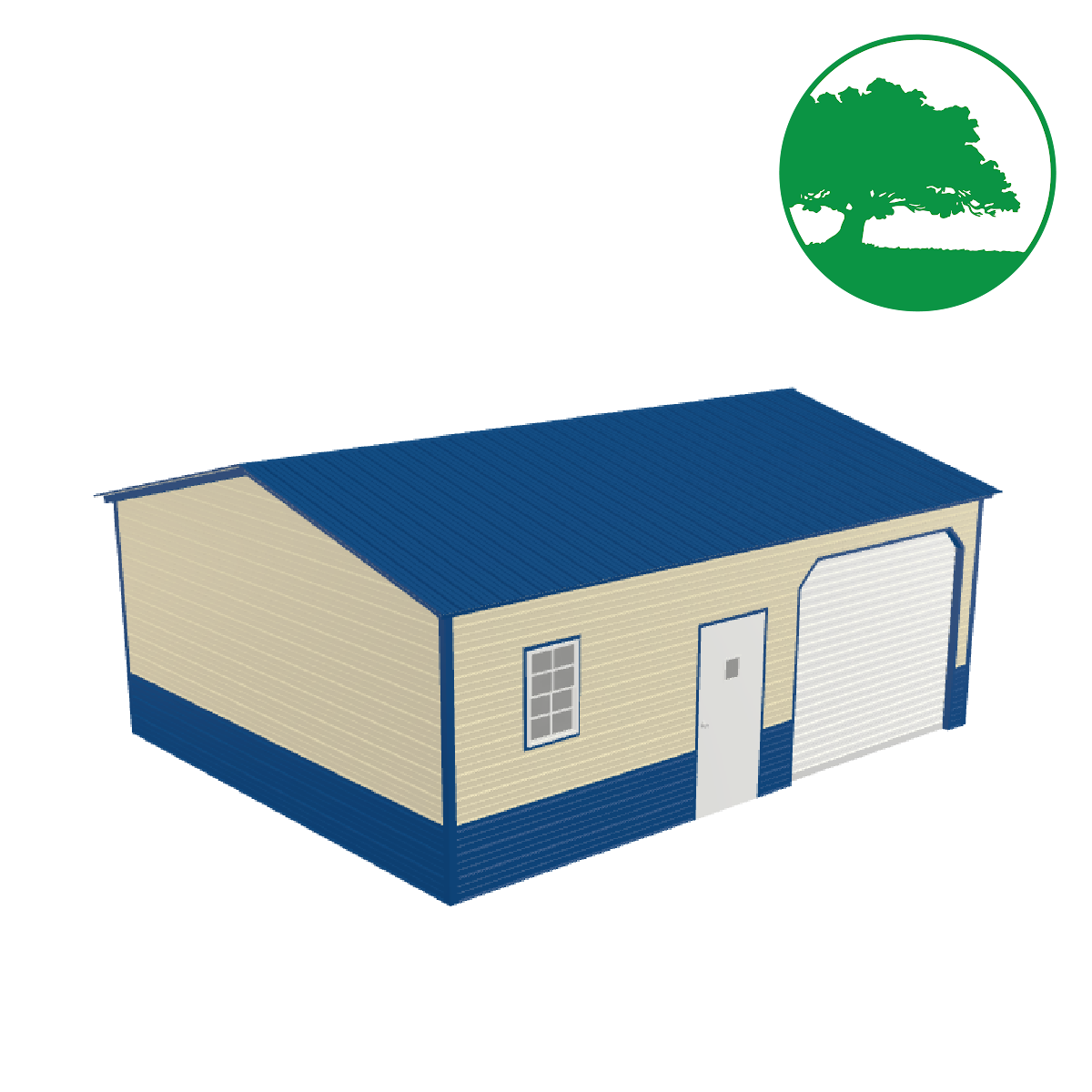 20'W x 25'L Garage