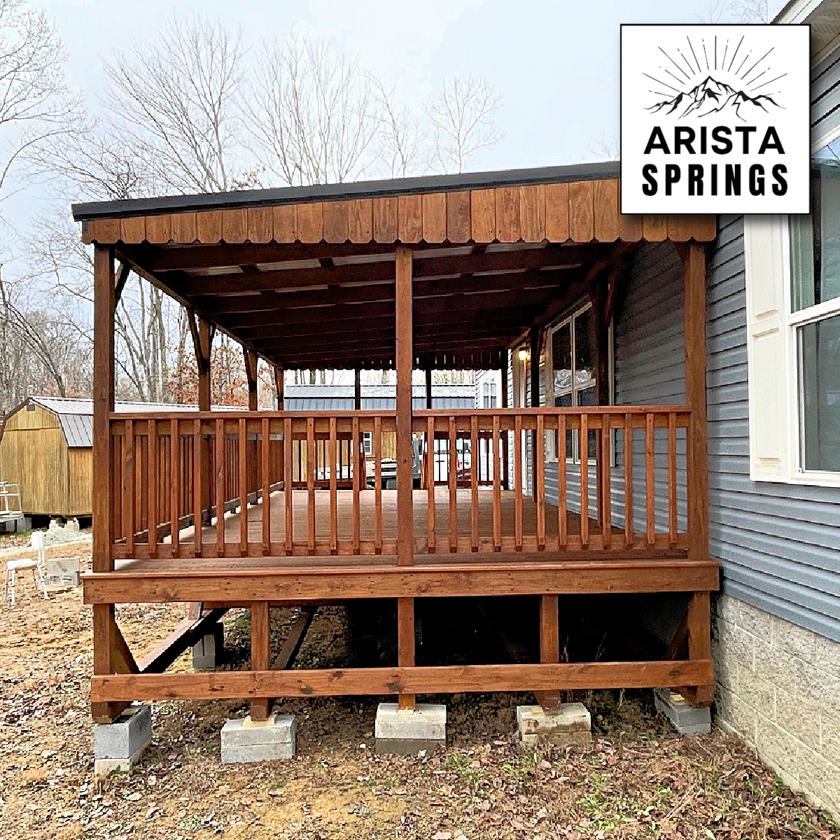 12' x 24' Sunrise Full Porch