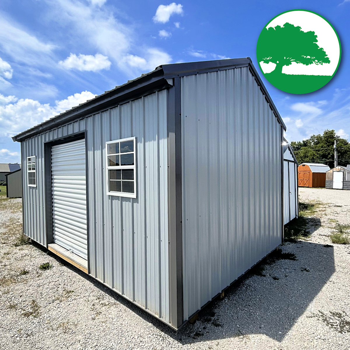 12’ x 18’ Metal “Side Utility / Workshop”
