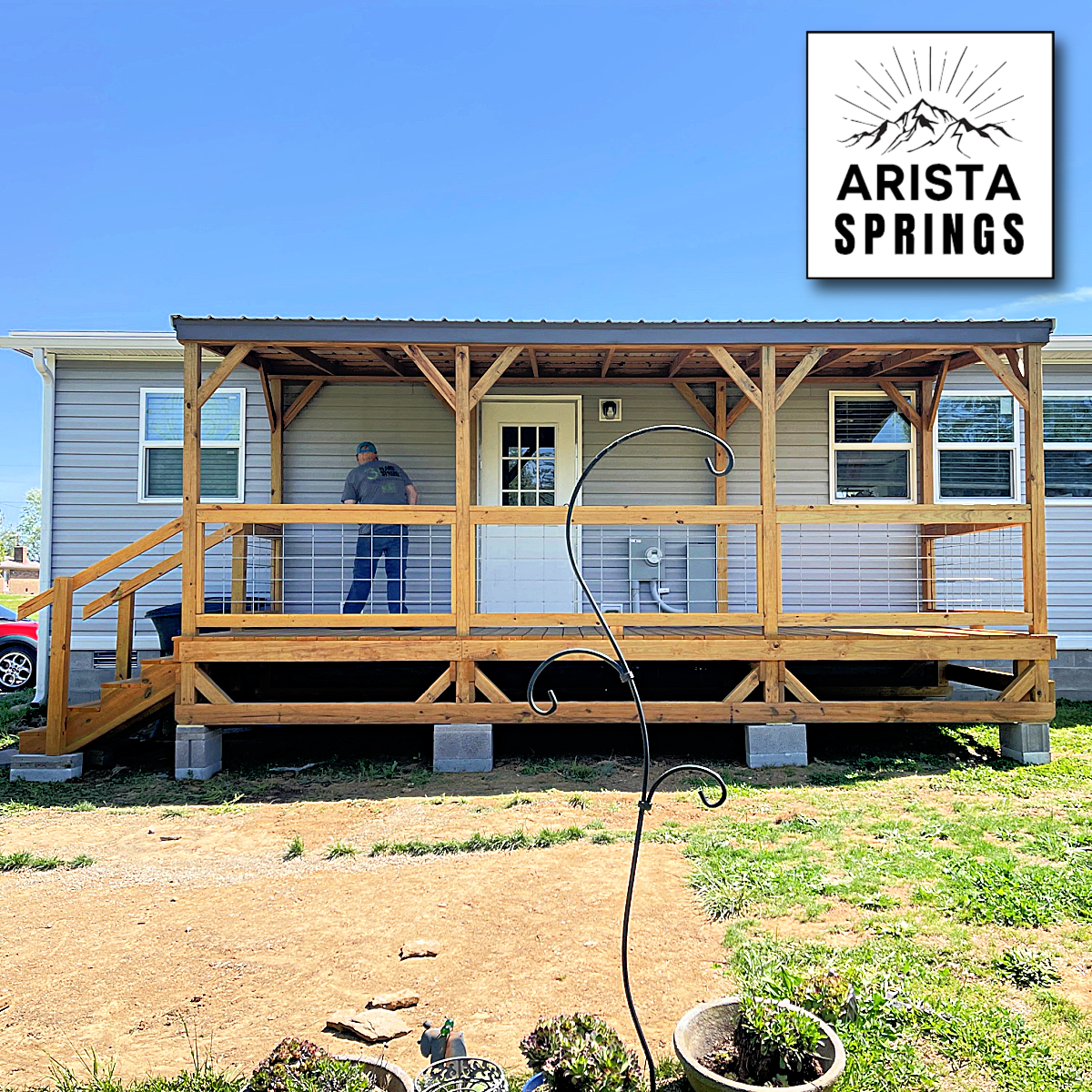8' x 20' Sunrise Full Porch