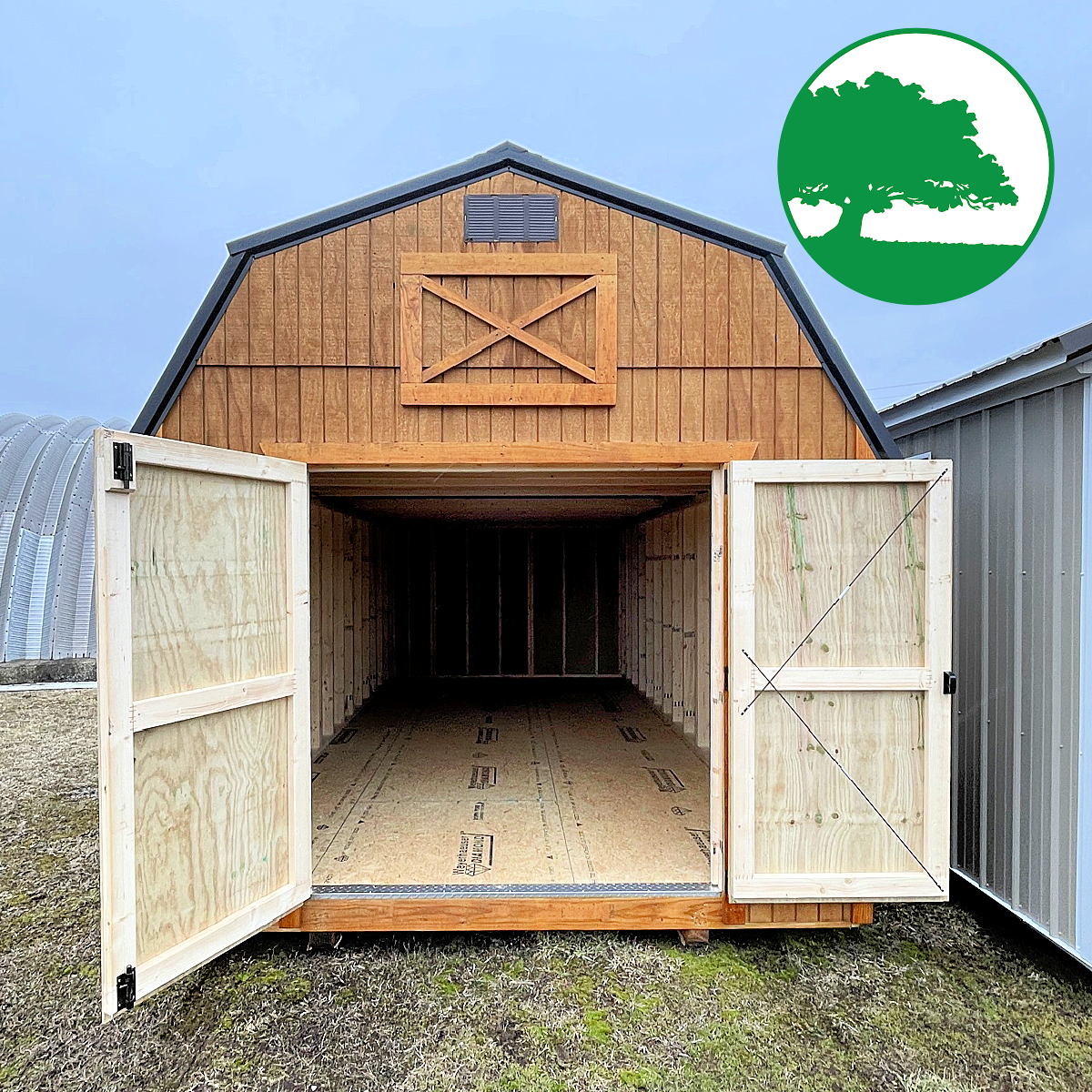 10' x 20' Treated "Lofted Barn"