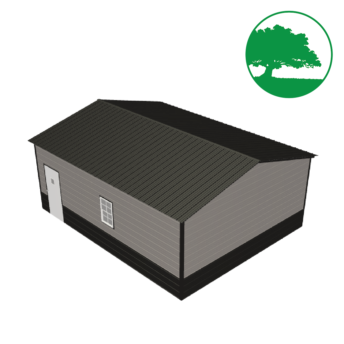 20'W x 25'L Garage