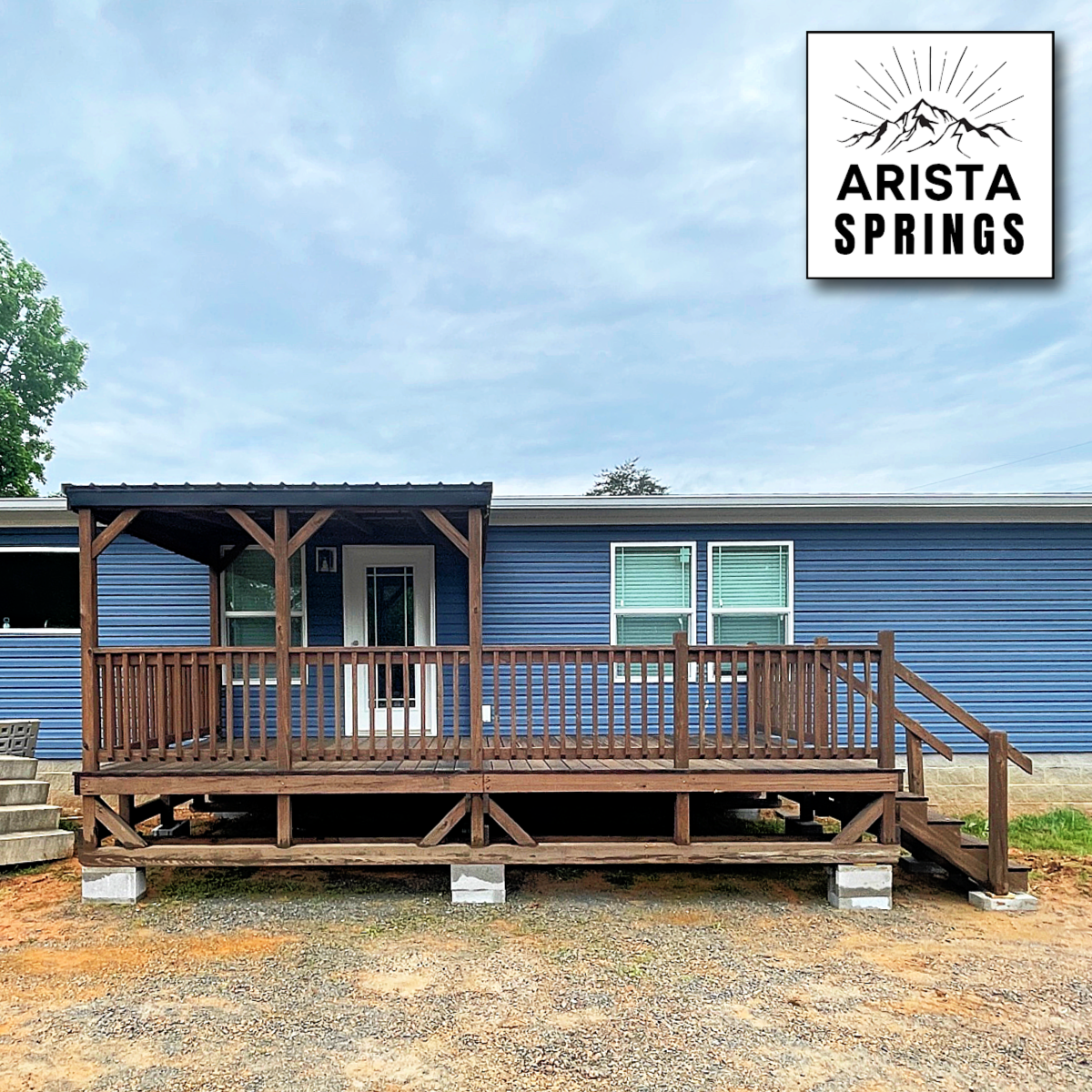 10' x 20' Sunrise Half Roof Porch