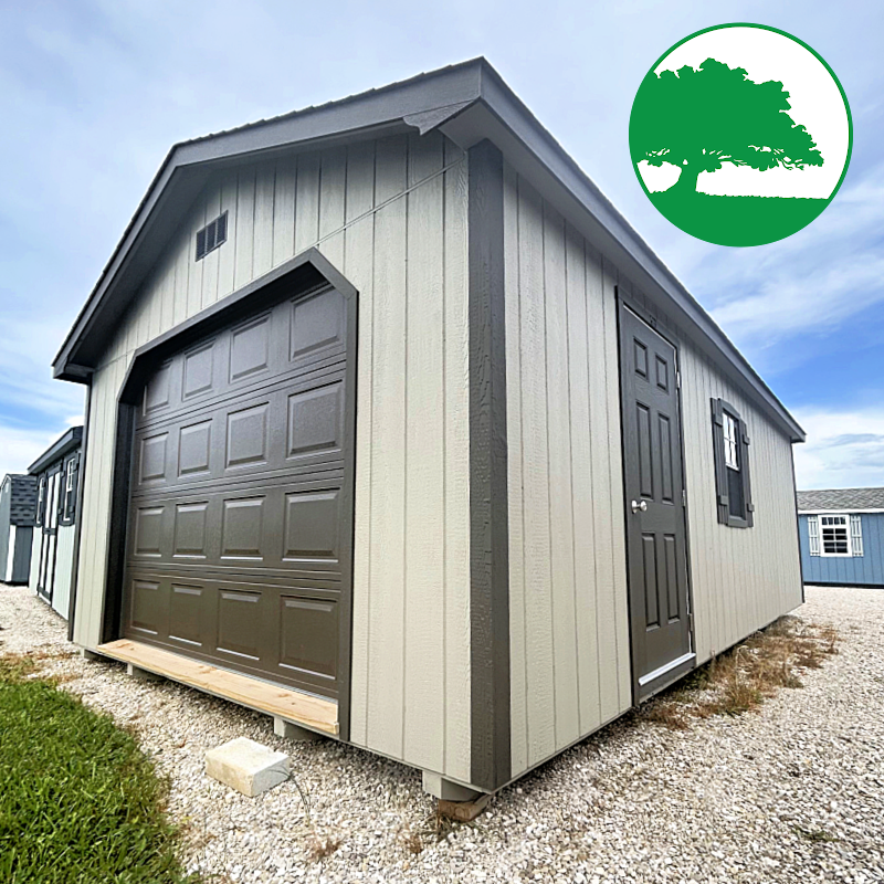 14′ x 24′ Painted “A-Roof / Garage”