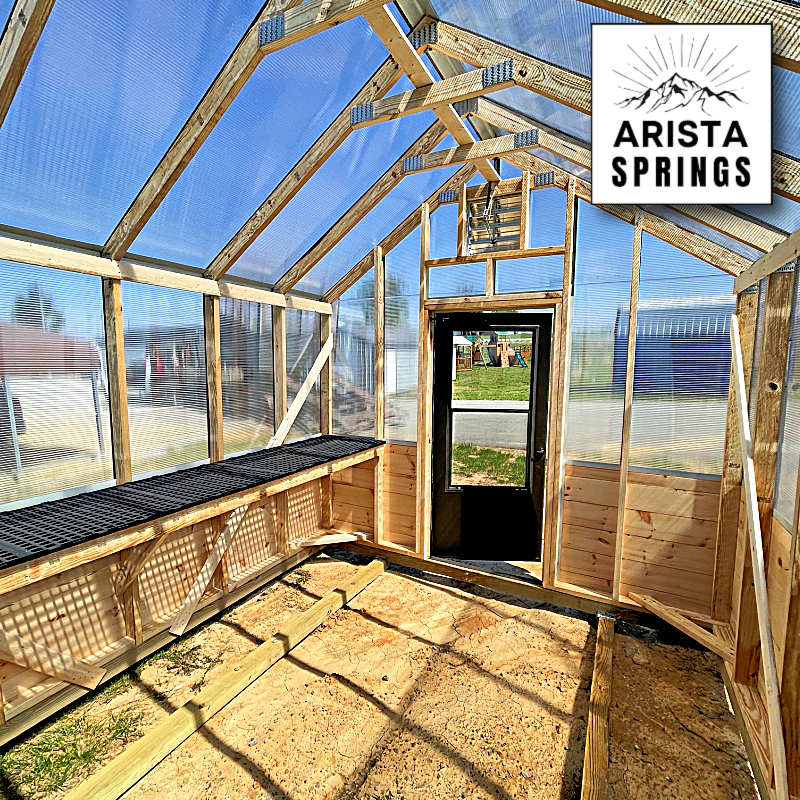 *SOLD*10' x 12' Veggie Villa Greenhouse