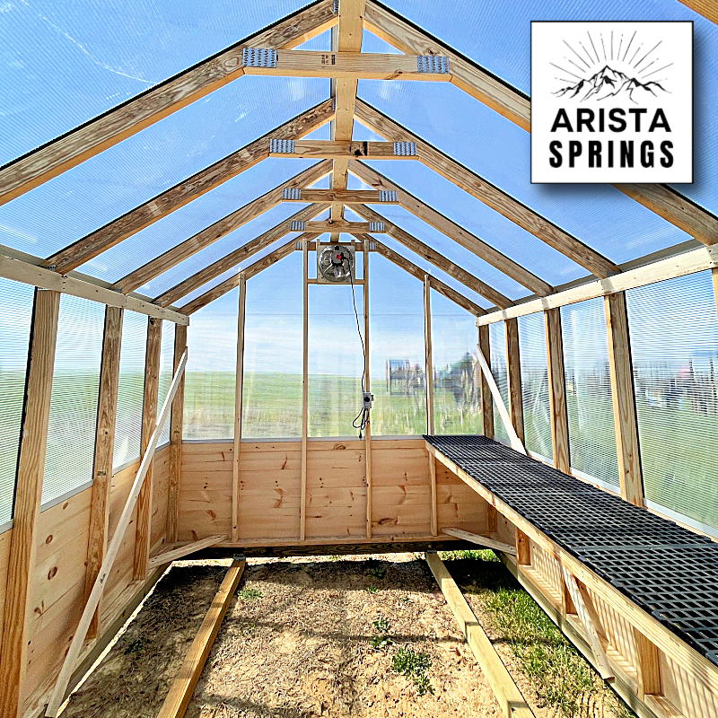 *SOLD*10' x 12' Veggie Villa Greenhouse