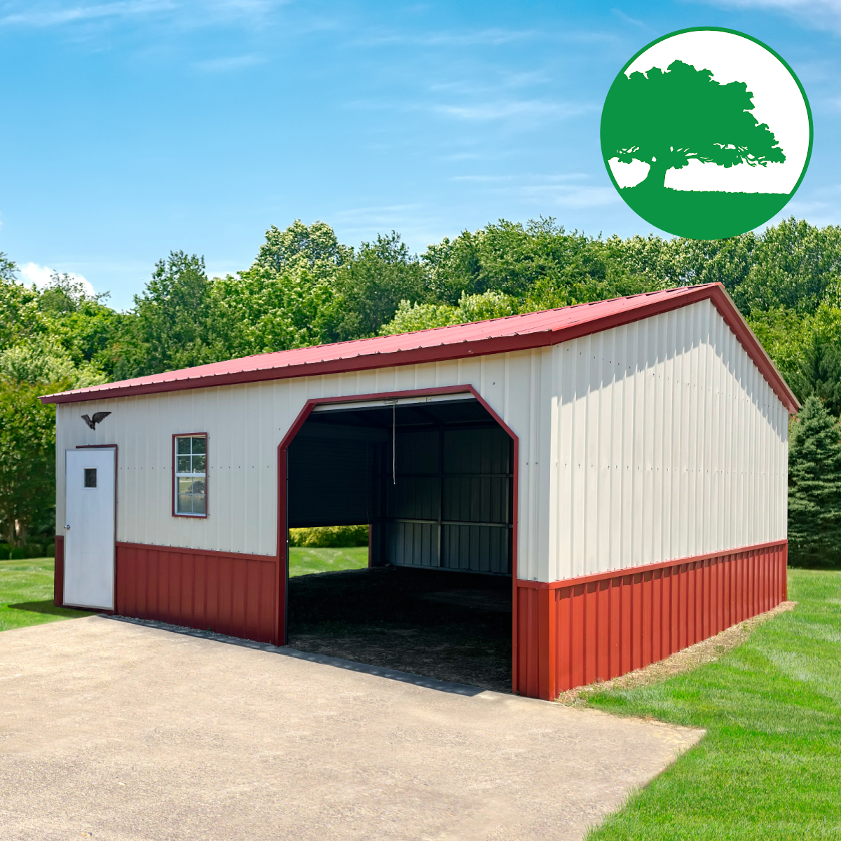 22'W x 25'L Garage