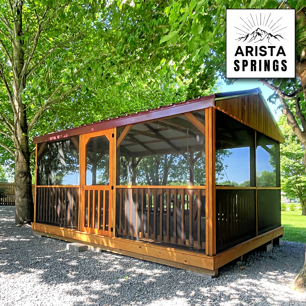 12' x 16' Screened Outdoor Oasis