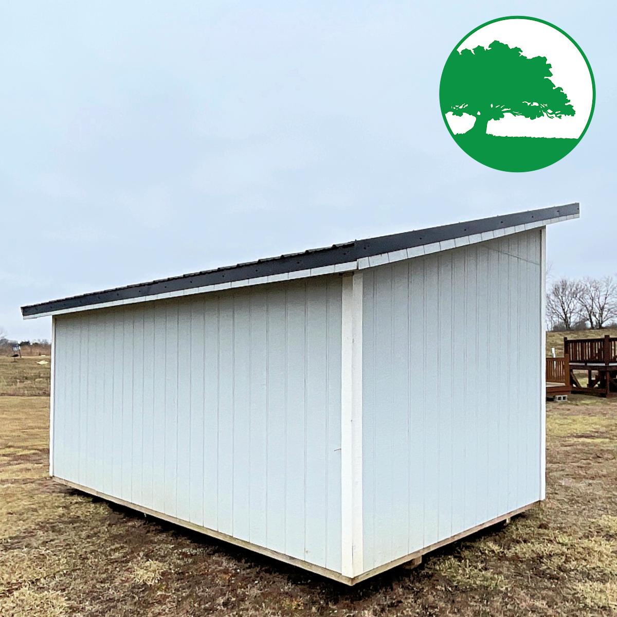 PRE-OWNED 10' x 16' Painted "Studio Shed"