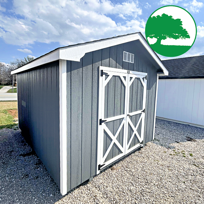 10′ x 12′ Painted “A-Roof / Utility”