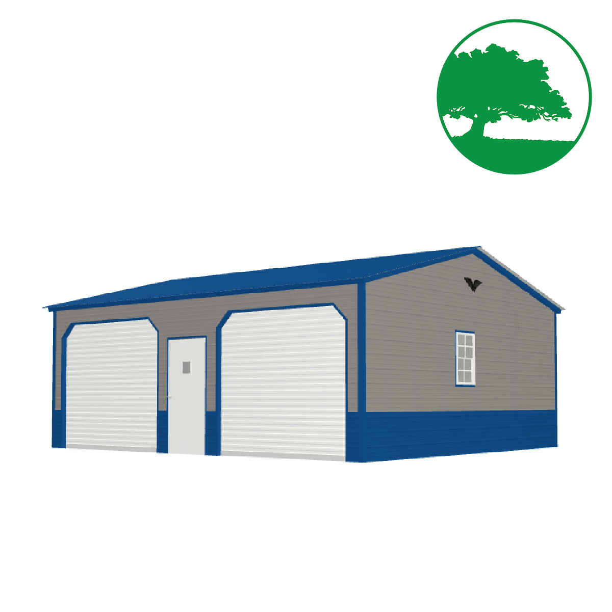 22'W x 25'L Garage