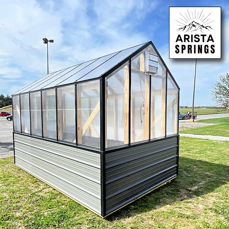 *SOLD*8' x 12' "Veggie Villa" Greenhouse