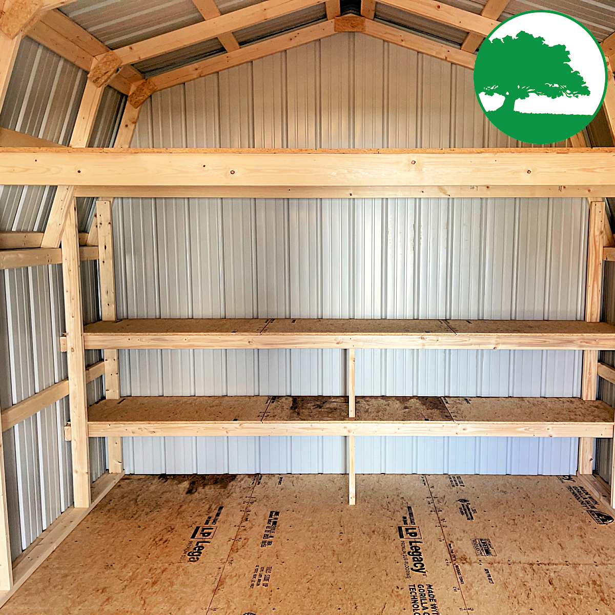 *SOLD*CLOSEOUT* 12' x 20' Metal Lofted Barn