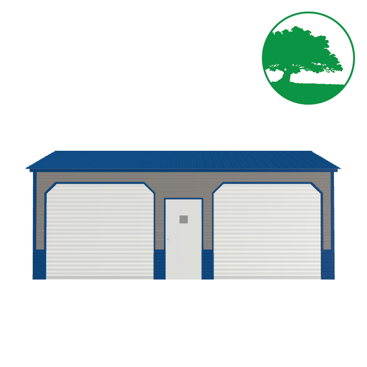 22'W x 25'L Garage