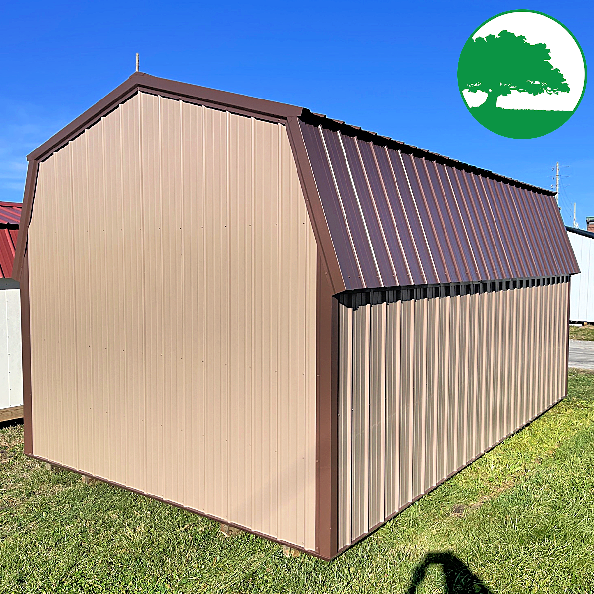 *SOLD*CLOSEOUT* 12' x 20' Metal Lofted Barn