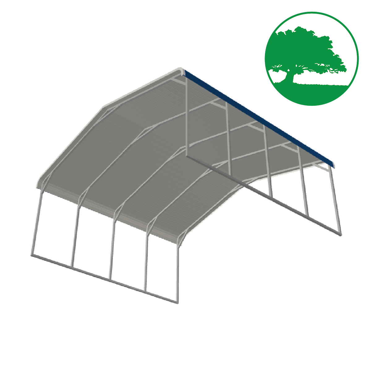 24'W x 20'L Carport