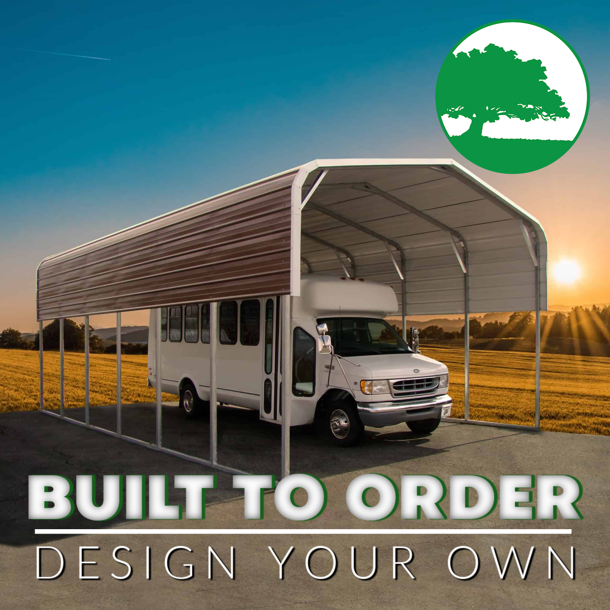 18’W x 30’L Carport