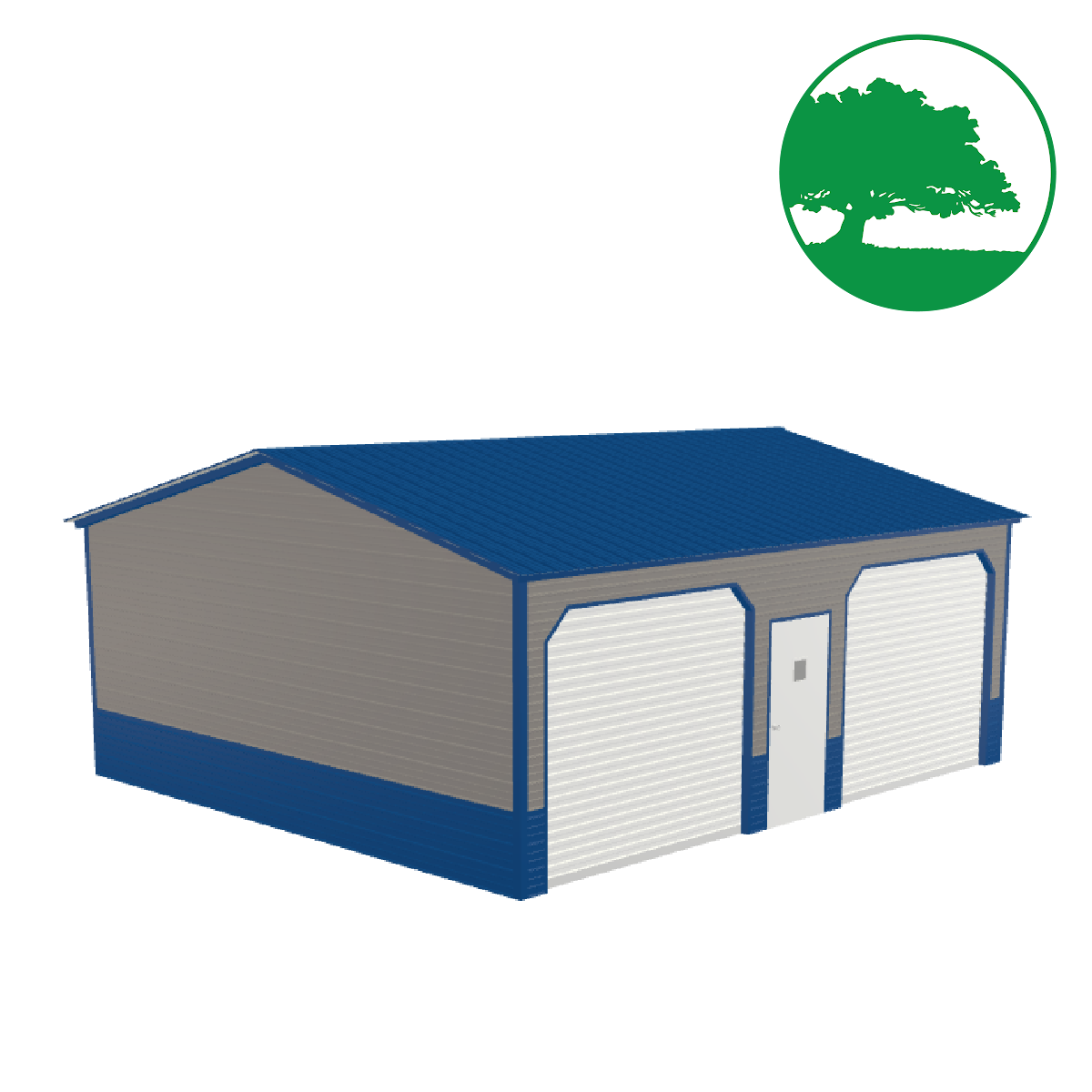 22'W x 25'L Garage