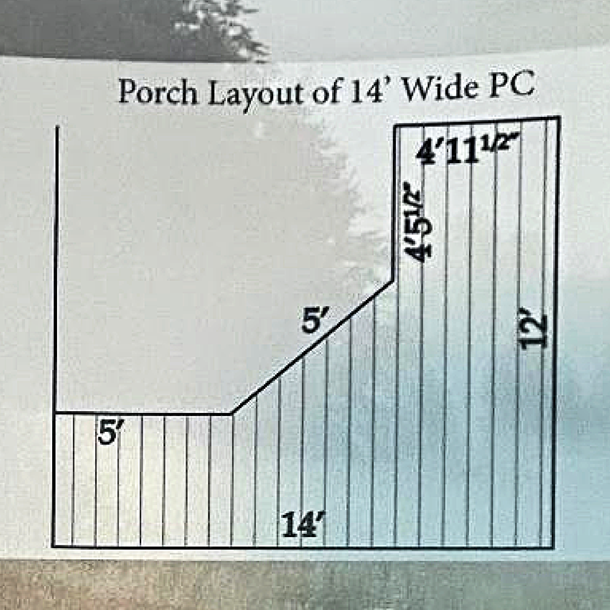 14' x 28' Metal "Deluxe Cabin"