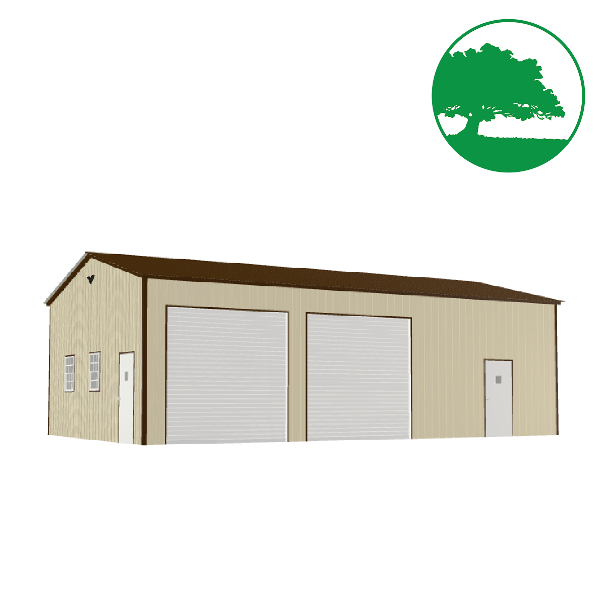 24'W x 40'L Garage