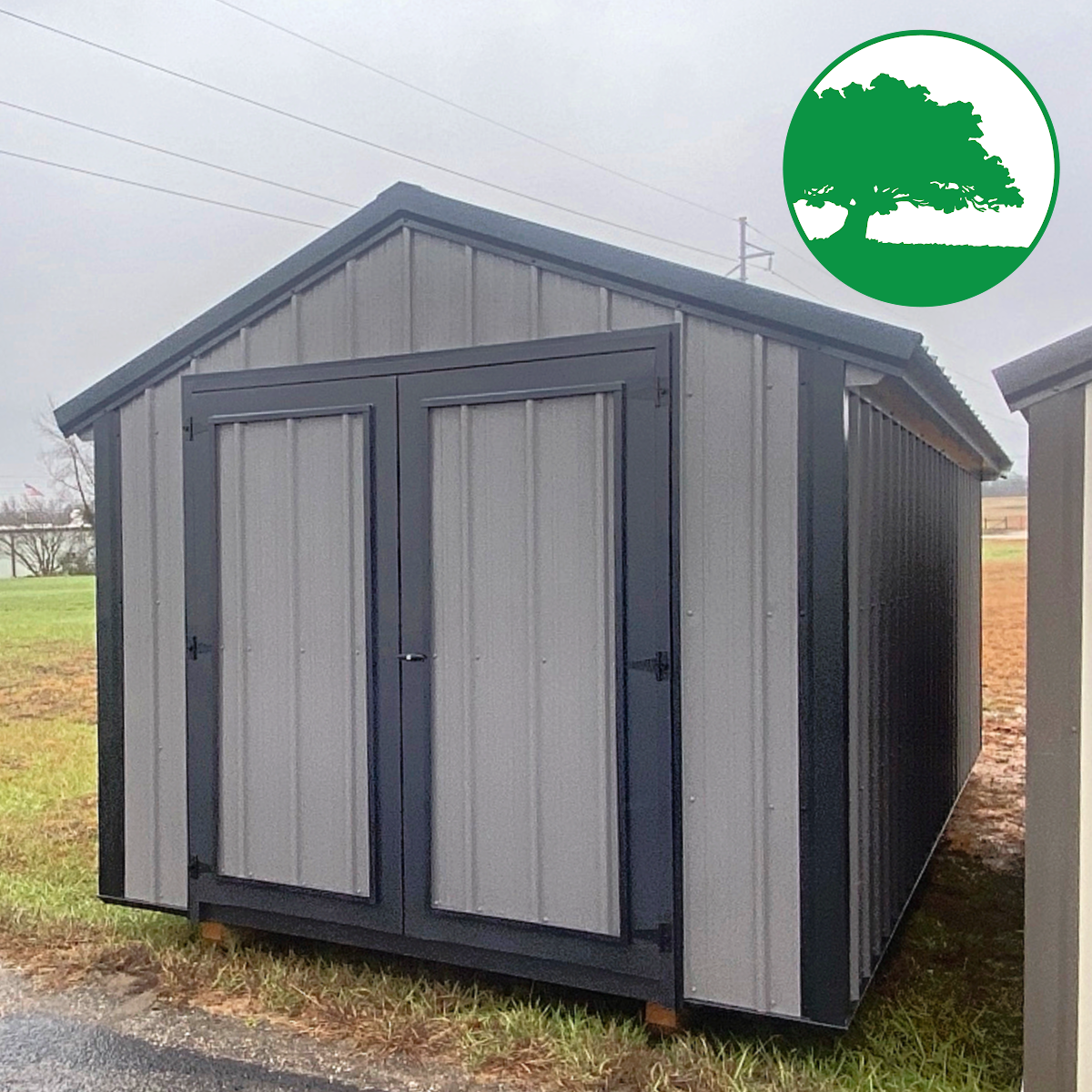 9'x 18' Metal Utility