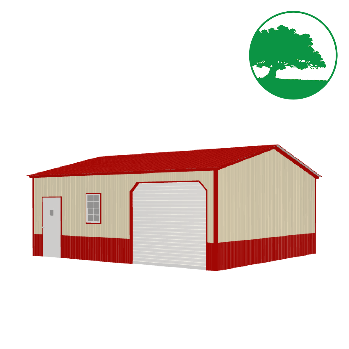 22'W x 25'L Garage