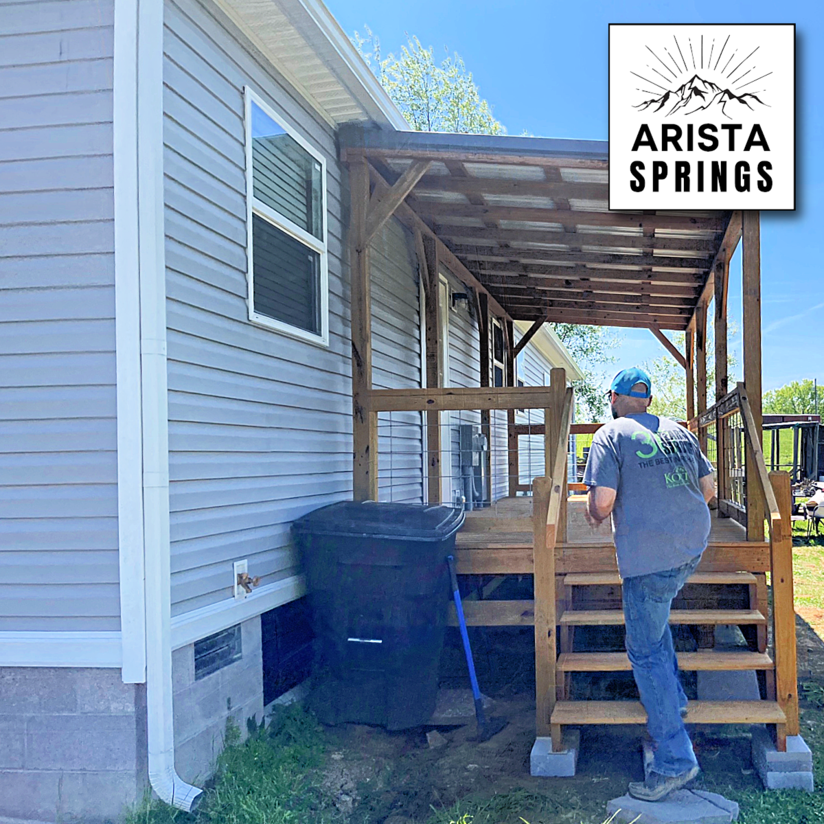 8' x 20' Sunrise Full Porch
