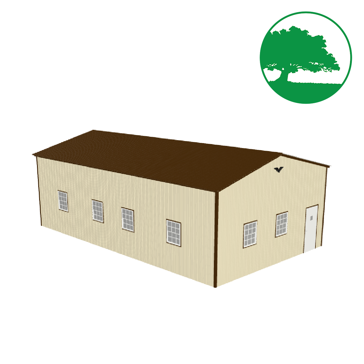 24'W x 40'L Garage