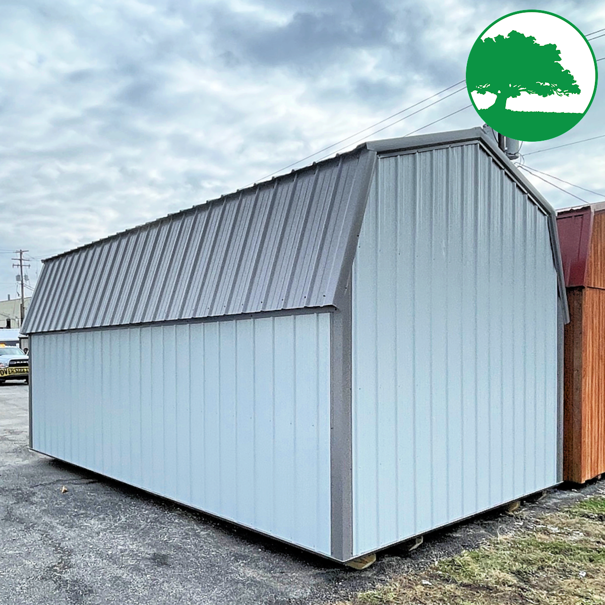 12' x 20' Metal "Lofted Barn"