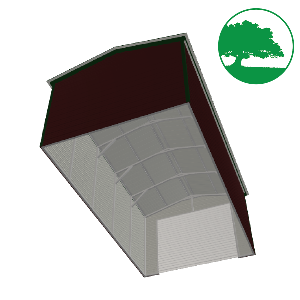 14'W x 25'L Garage