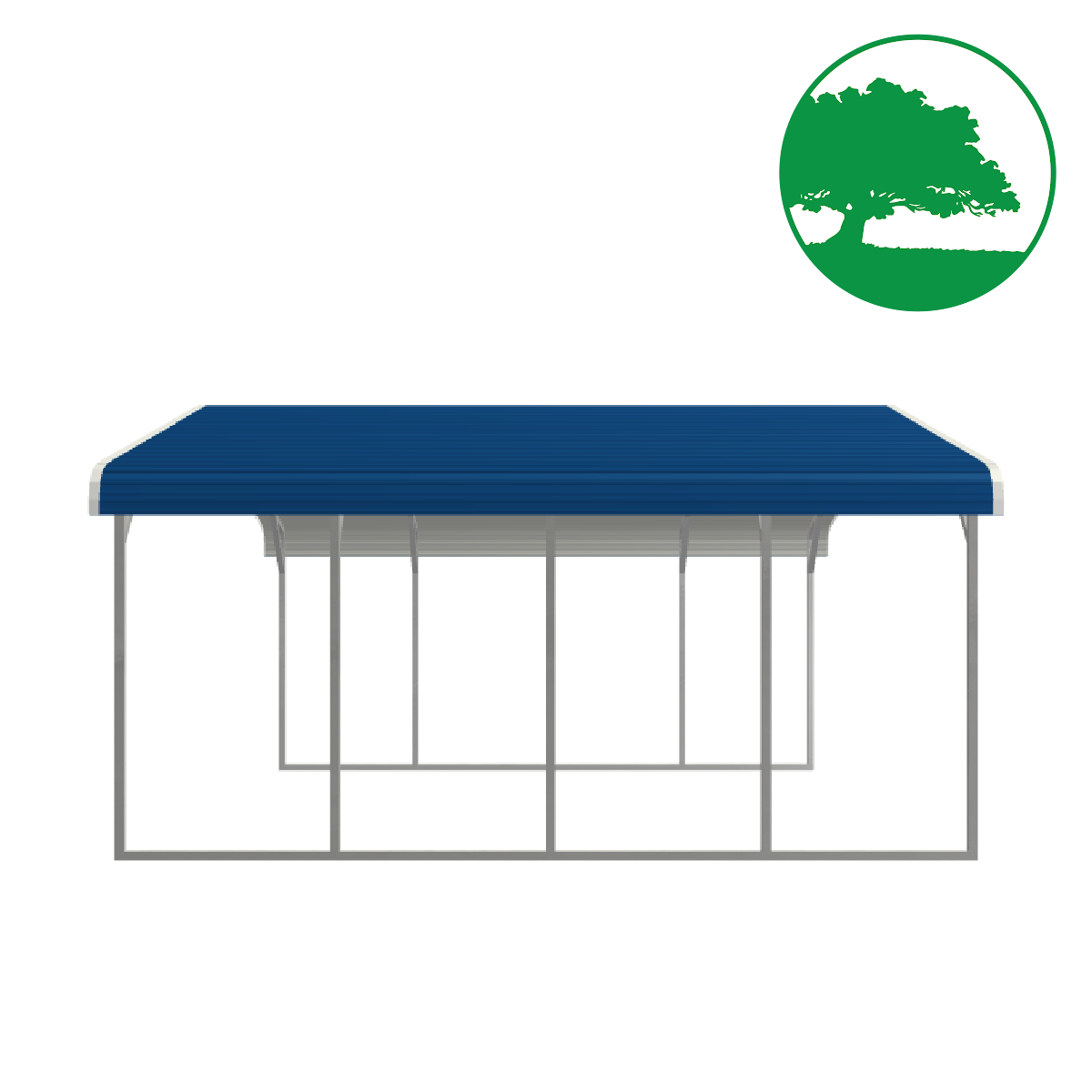 24'W x 20'L Carport