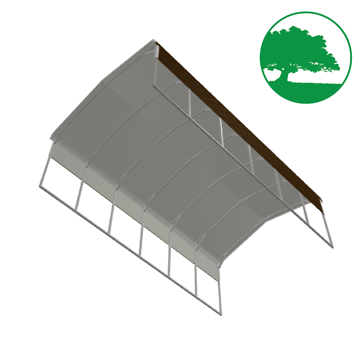 18'W x 30'L Carport