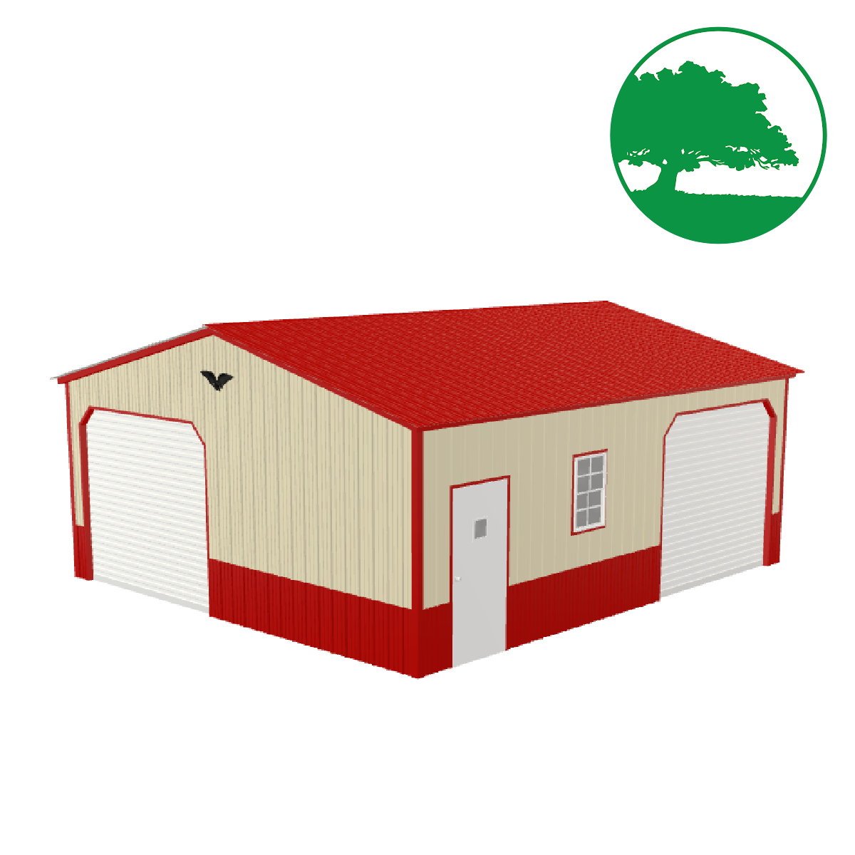 22'W x 25'L Garage