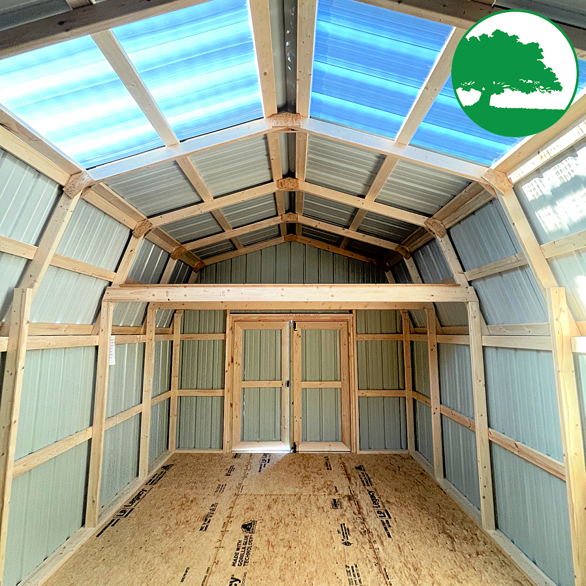12' x 20' Metal "Lofted Barn"