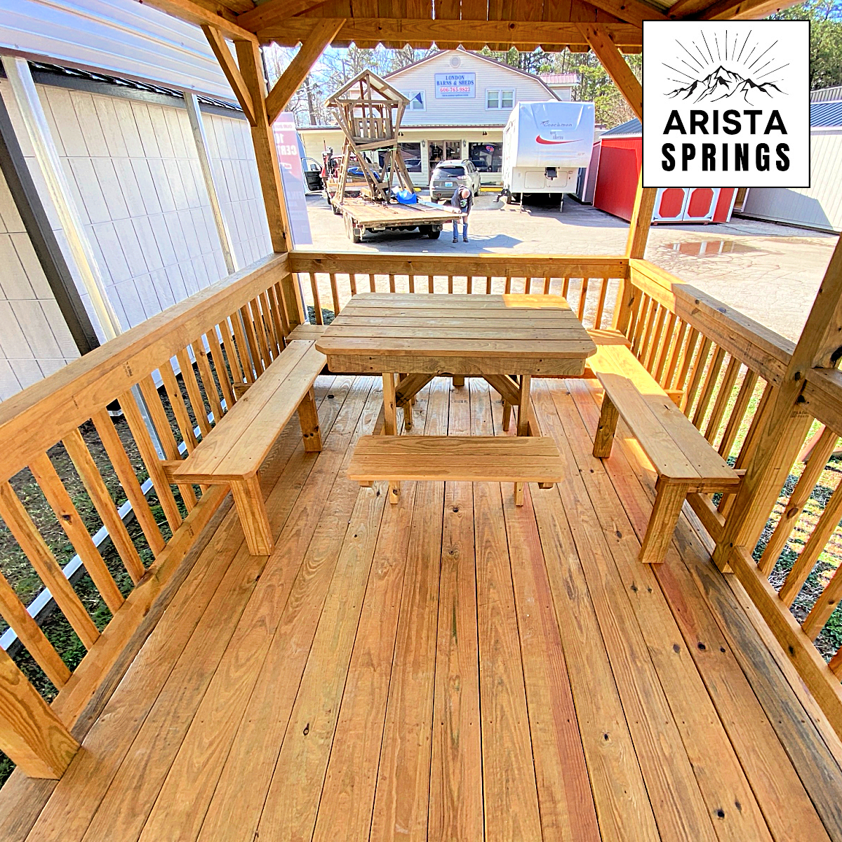 8' x 12' Outdoor Oasis Pavilion