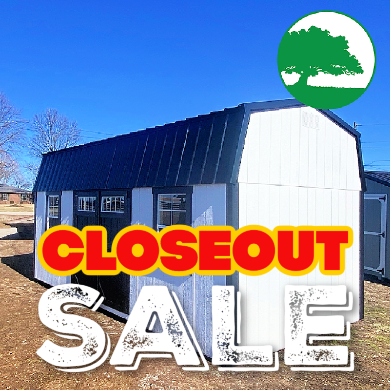 *CLOSEOUT* 10′ x 20′ Painted Side Lofted / Workshop