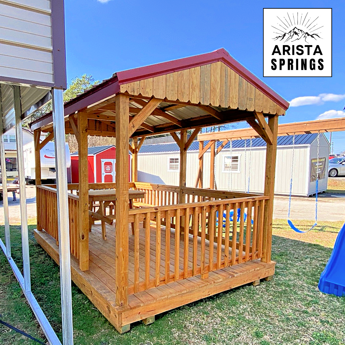 8' x 12' Outdoor Oasis Pavilion