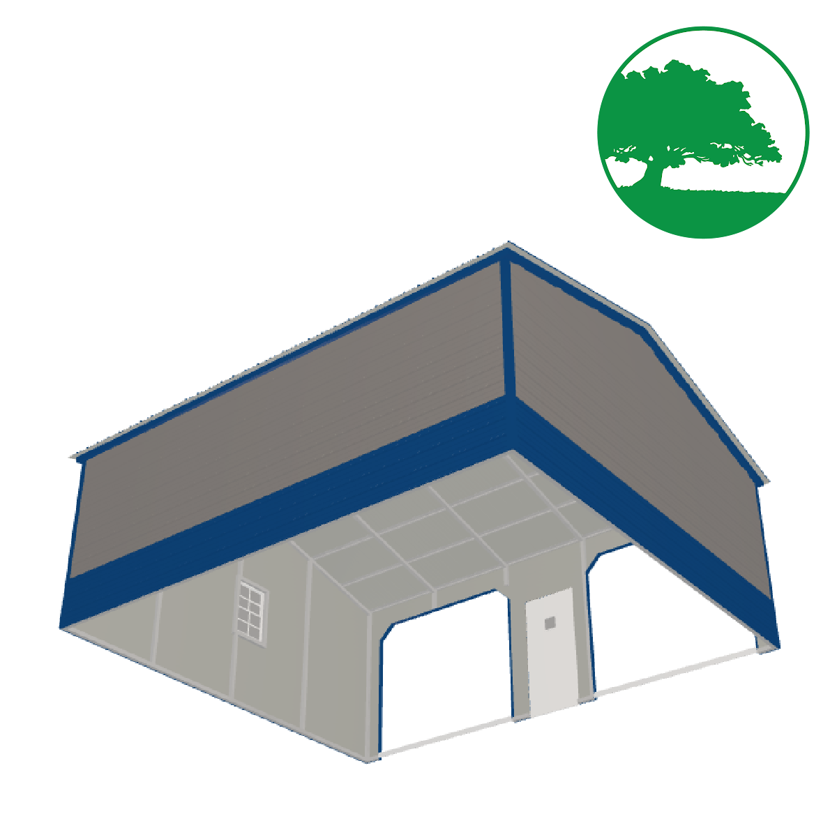 22'W x 25'L Garage