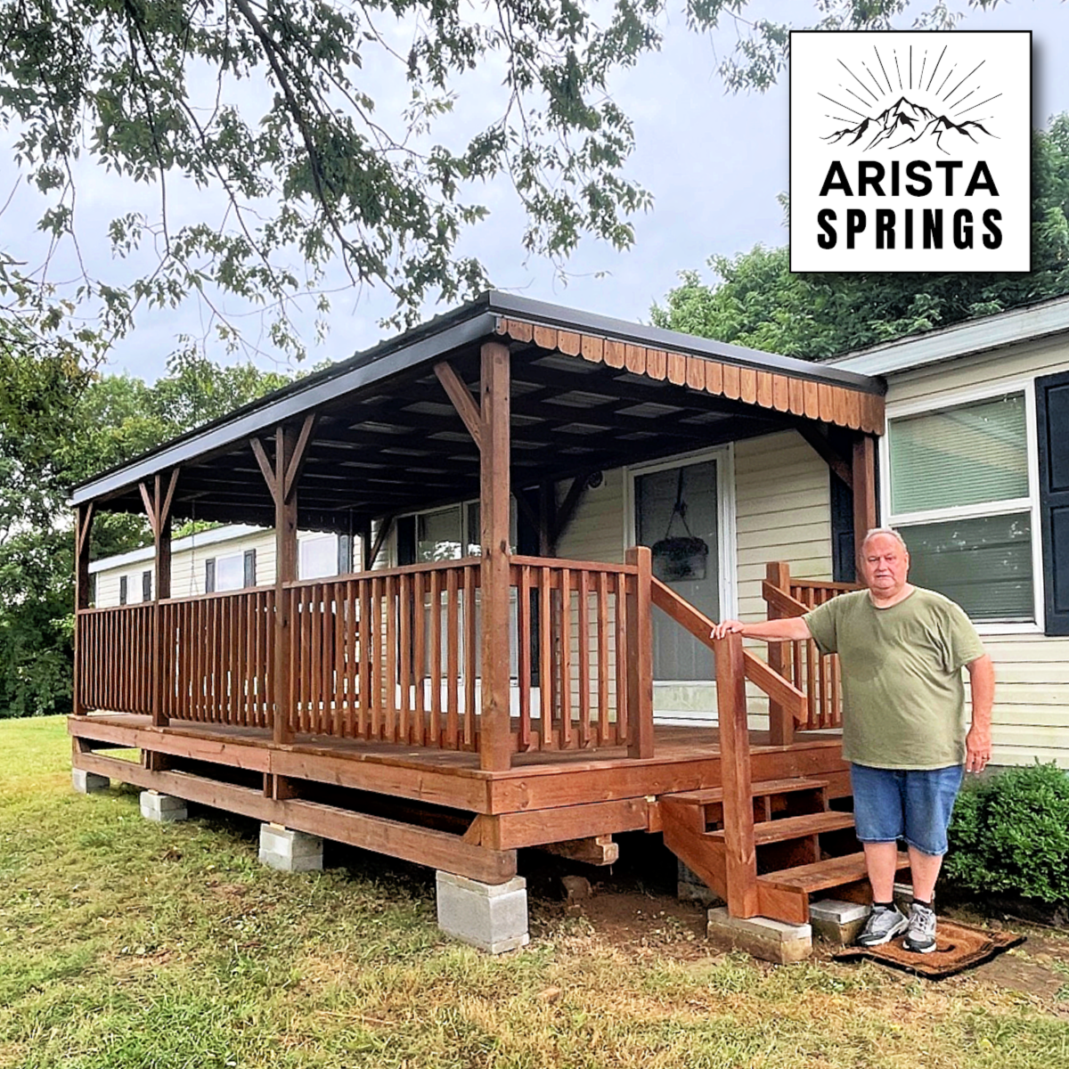 10' x 20' Sunrise Full Porch