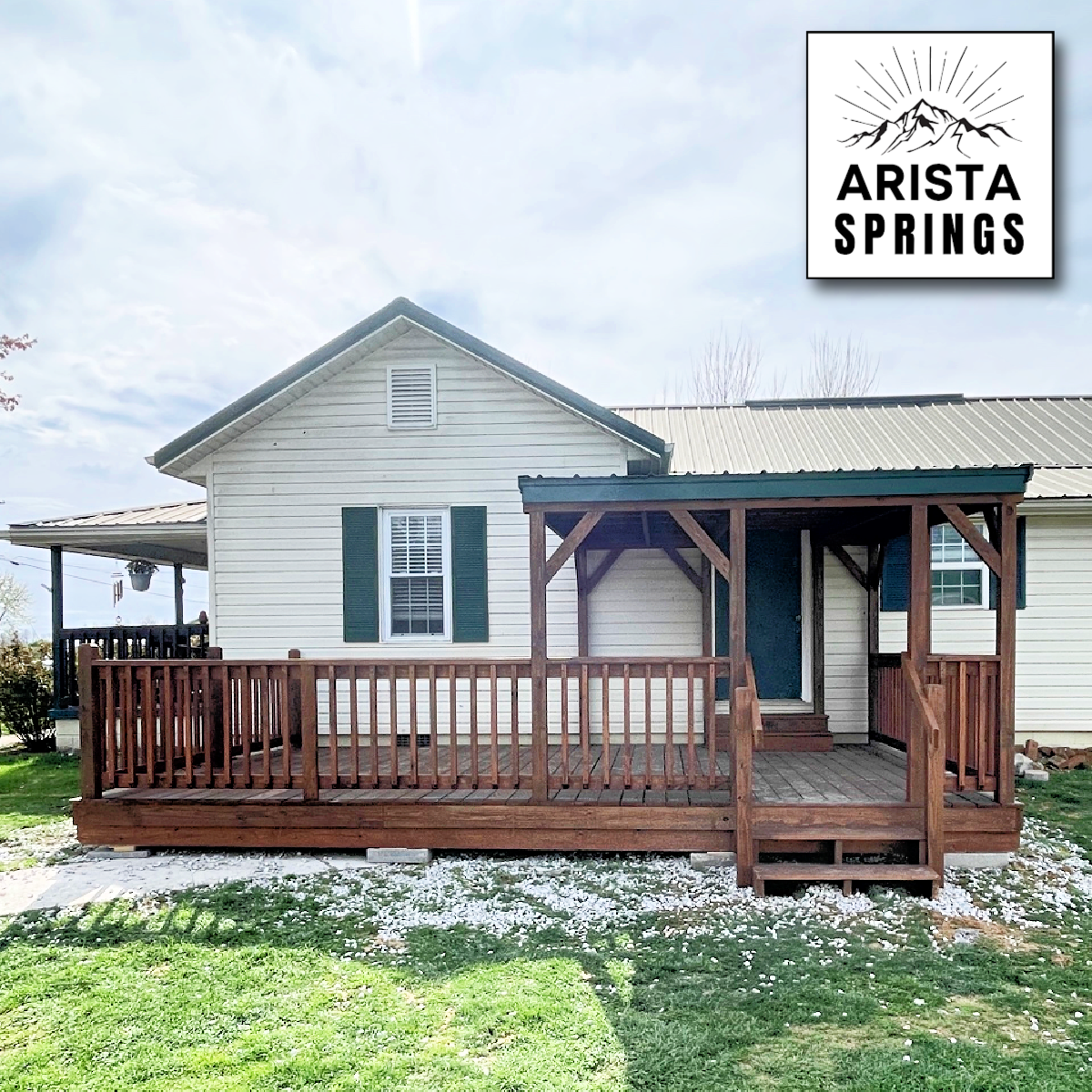 12' x 20' Sunrise Half Roof Porch