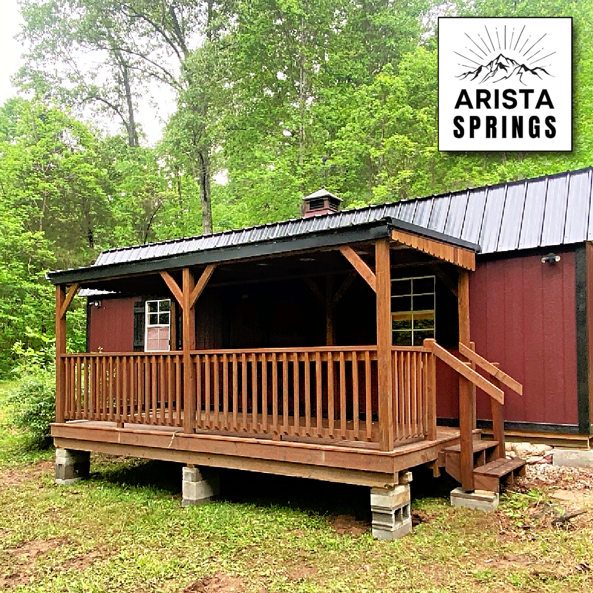 8' x 16' Sunrise Full Porch