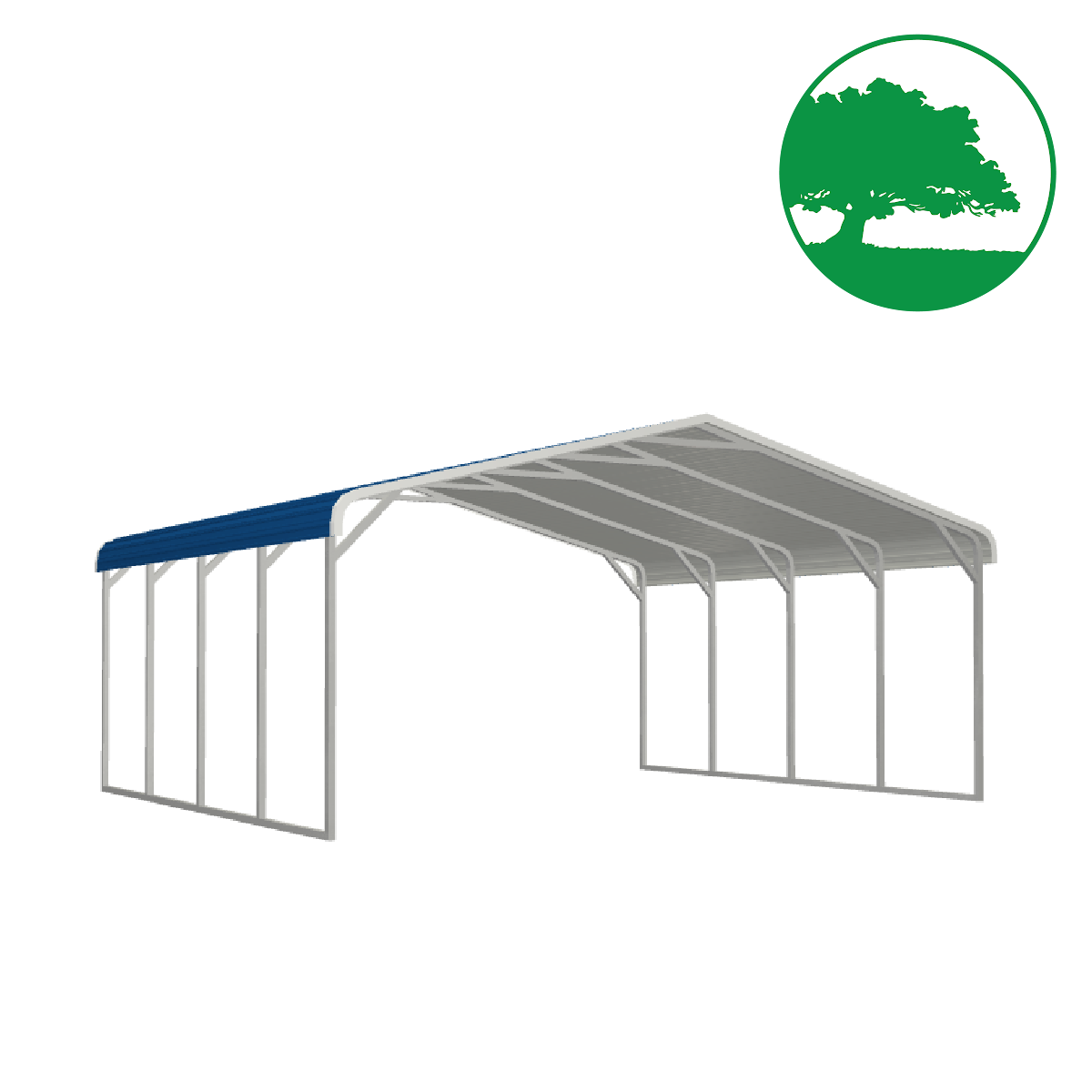 24'W x 20'L Carport