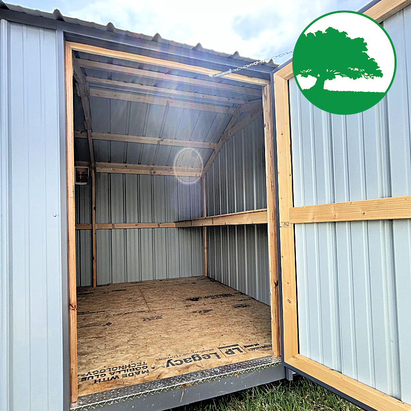 9’ x 12’ Metal “Economy / Side Utility”