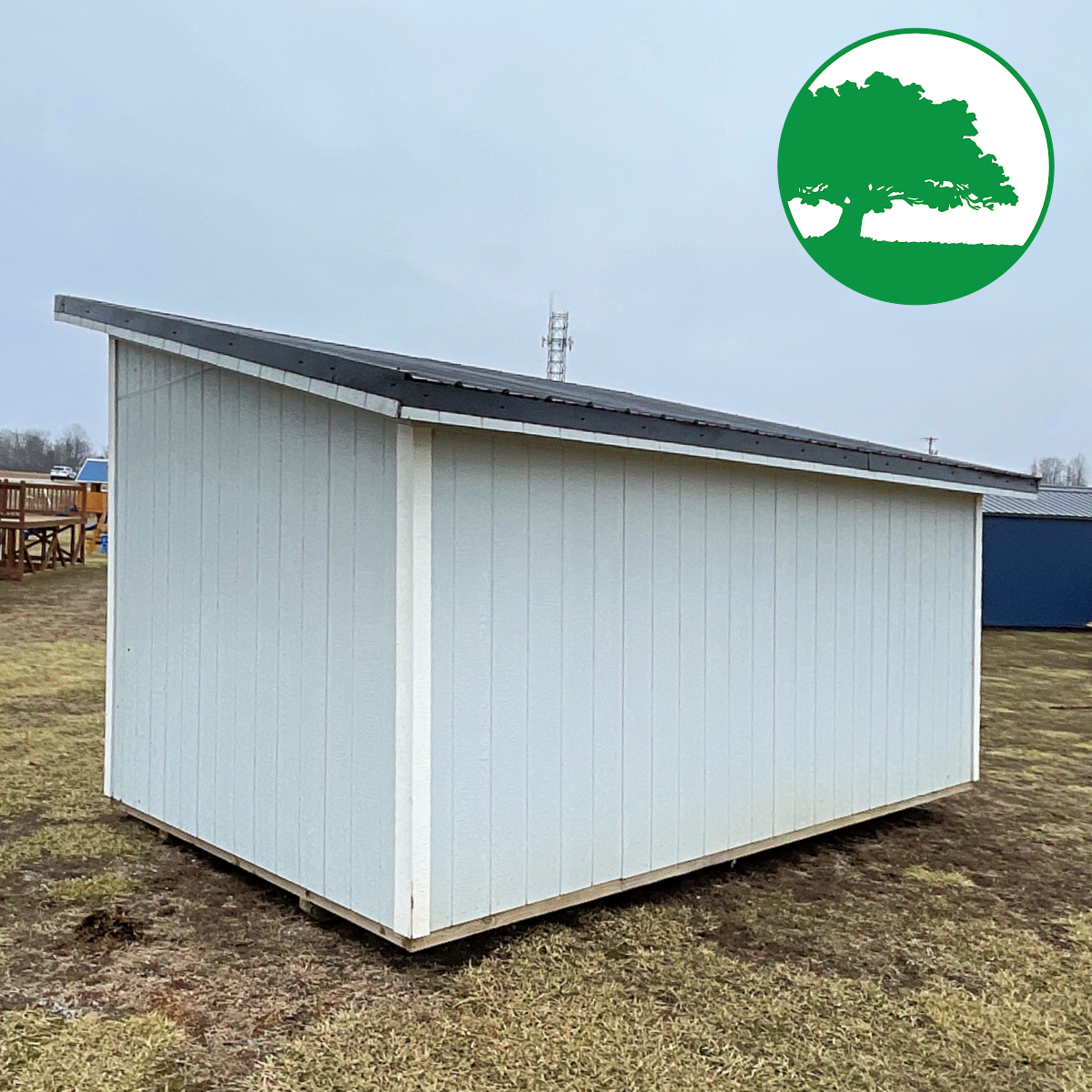 PRE-OWNED 10' x 16' Painted "Studio Shed"