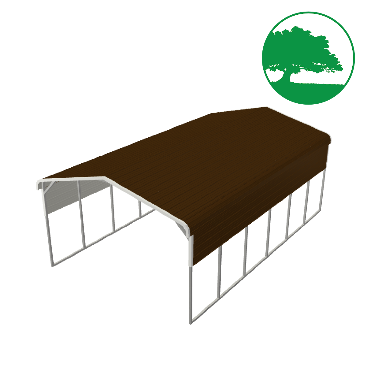 18'W x 30'L Carport