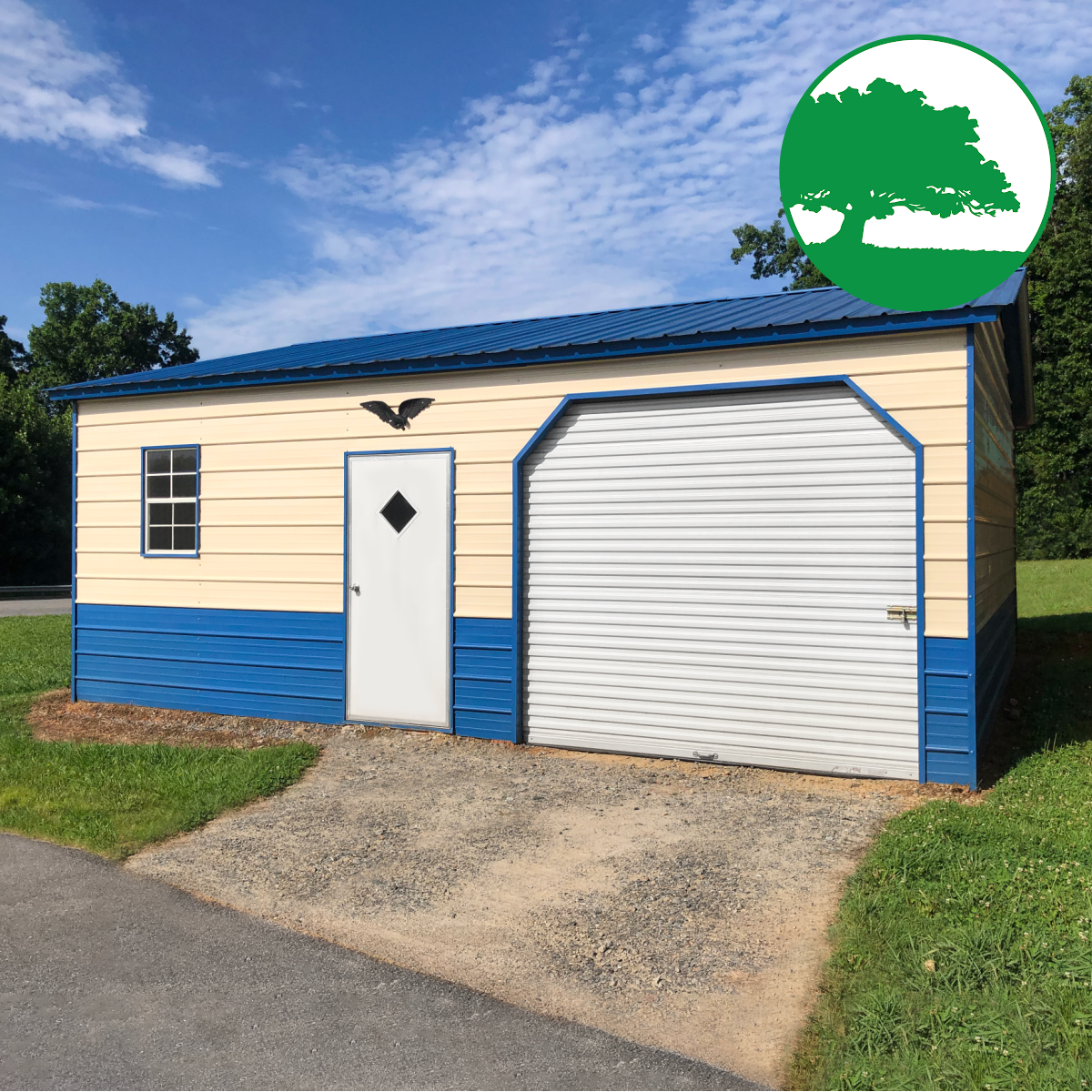 20'W x 25'L Garage